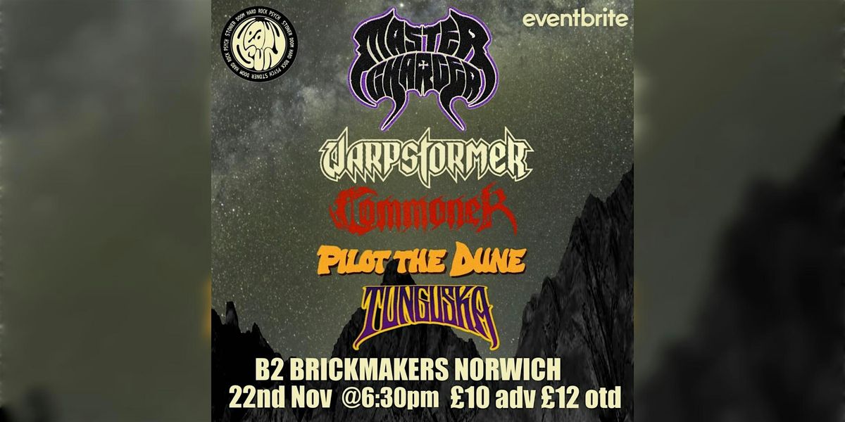 Master Charger - Warpstormer - Commoner - Pilot the dune - Tunguska
