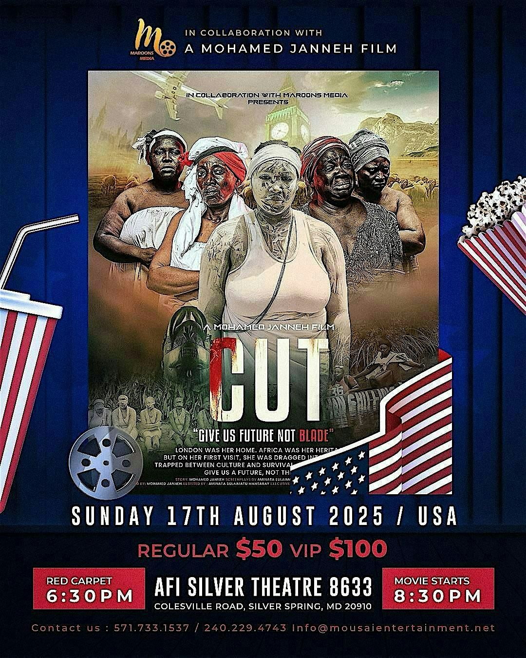 A MOHAMED JANNEH FILM CUT MOVIE PREMIERE