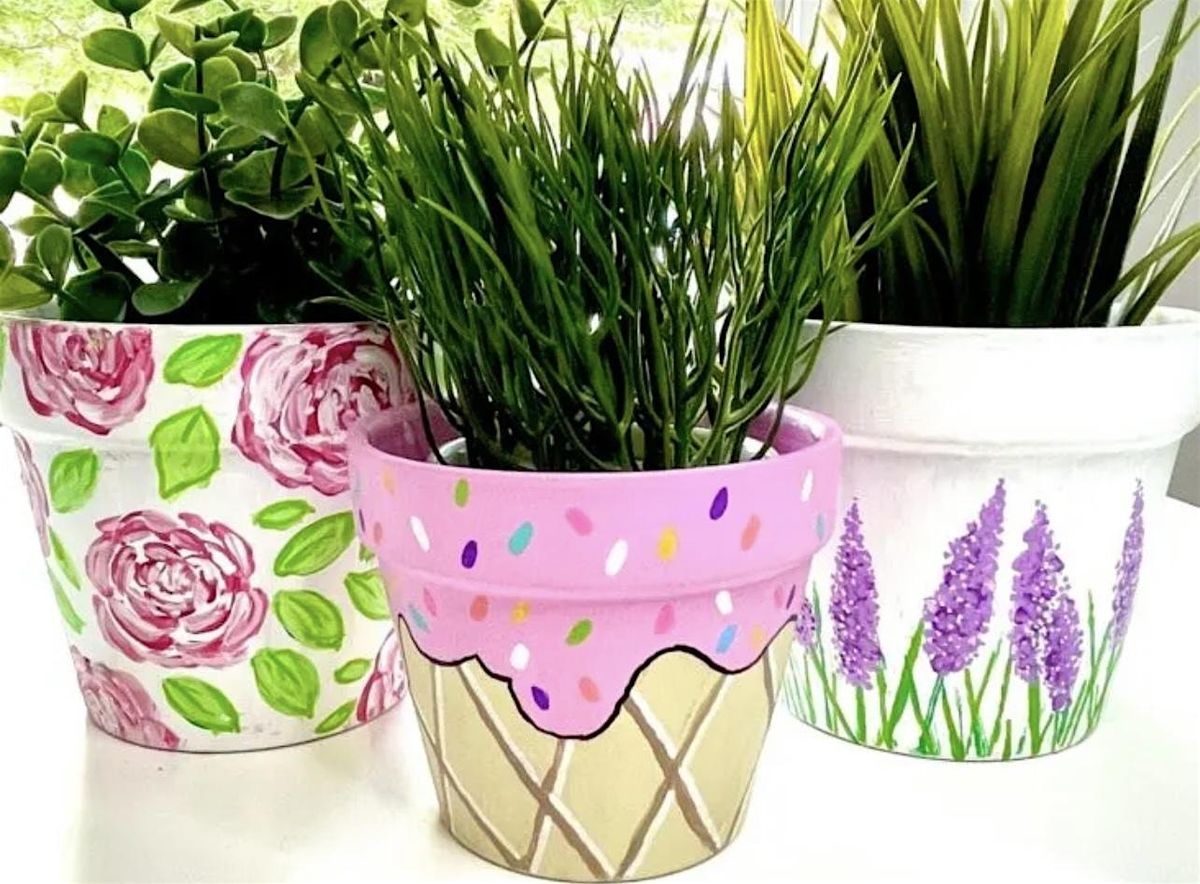 Paint Your Own Planter Workshop