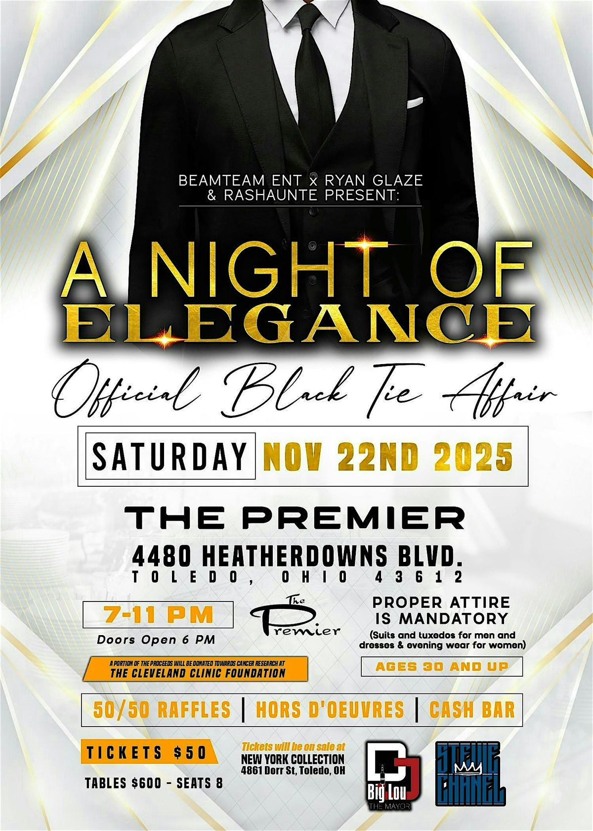 A NIGHT OF ELEGANCE THE OFFICIAL BLACK TIE AFFAIR