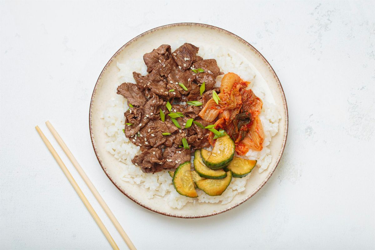 Let's do Lunch: Korean Bulgogi Rice Bowls