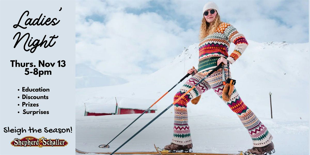 Sleigh the Season! Start Your Holiday Prep at Shep's Ladies' Night