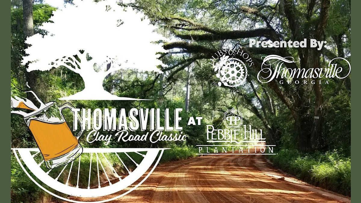 Thomasville Clay Road Classic-Gravel Bicycle Ride\/BeerFest at Hubs and Hops
