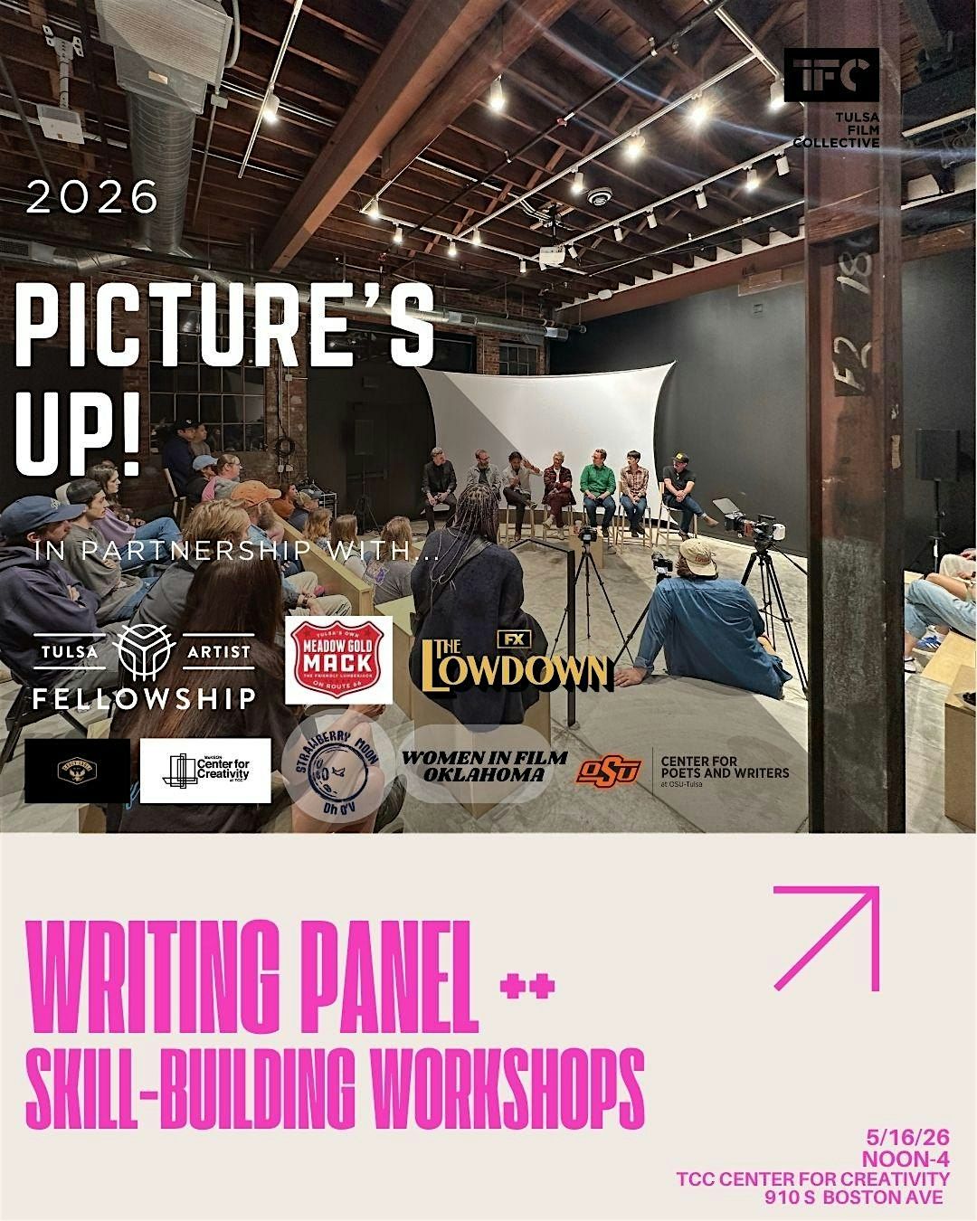 Picture\u2019s Up:Writing Panel ++ Skill-Building Workshops