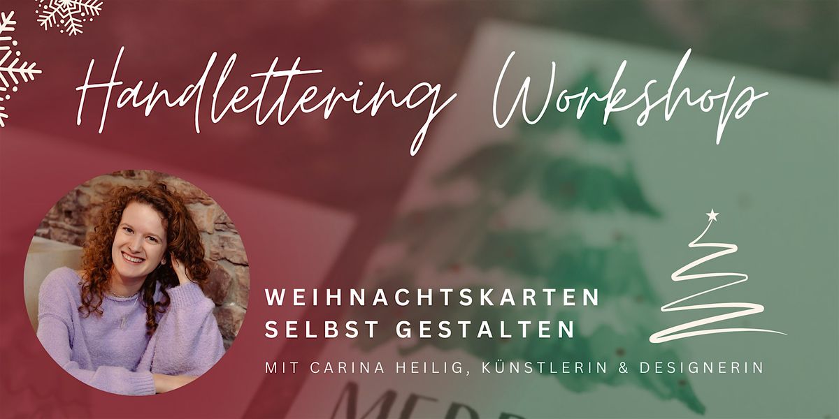 Handlettering Workshop \u2013 Weihnachtskarten selbst gestalten | KARLSRUHE