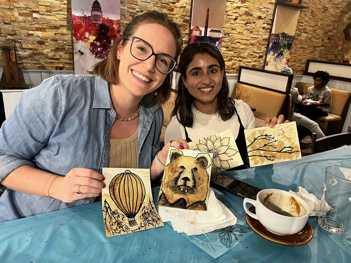 SIP & MAKE: Painting with Coffee