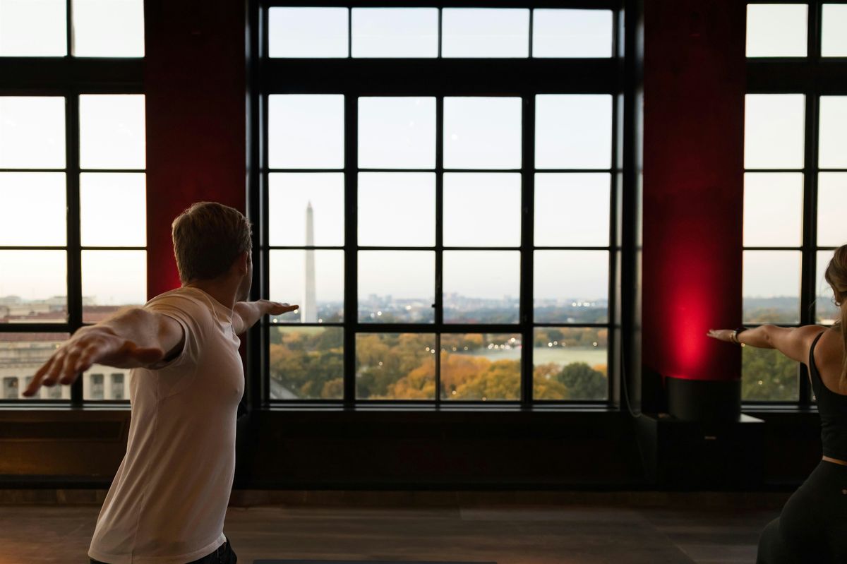 Morning Yoga above the Nation\u2019s Capital