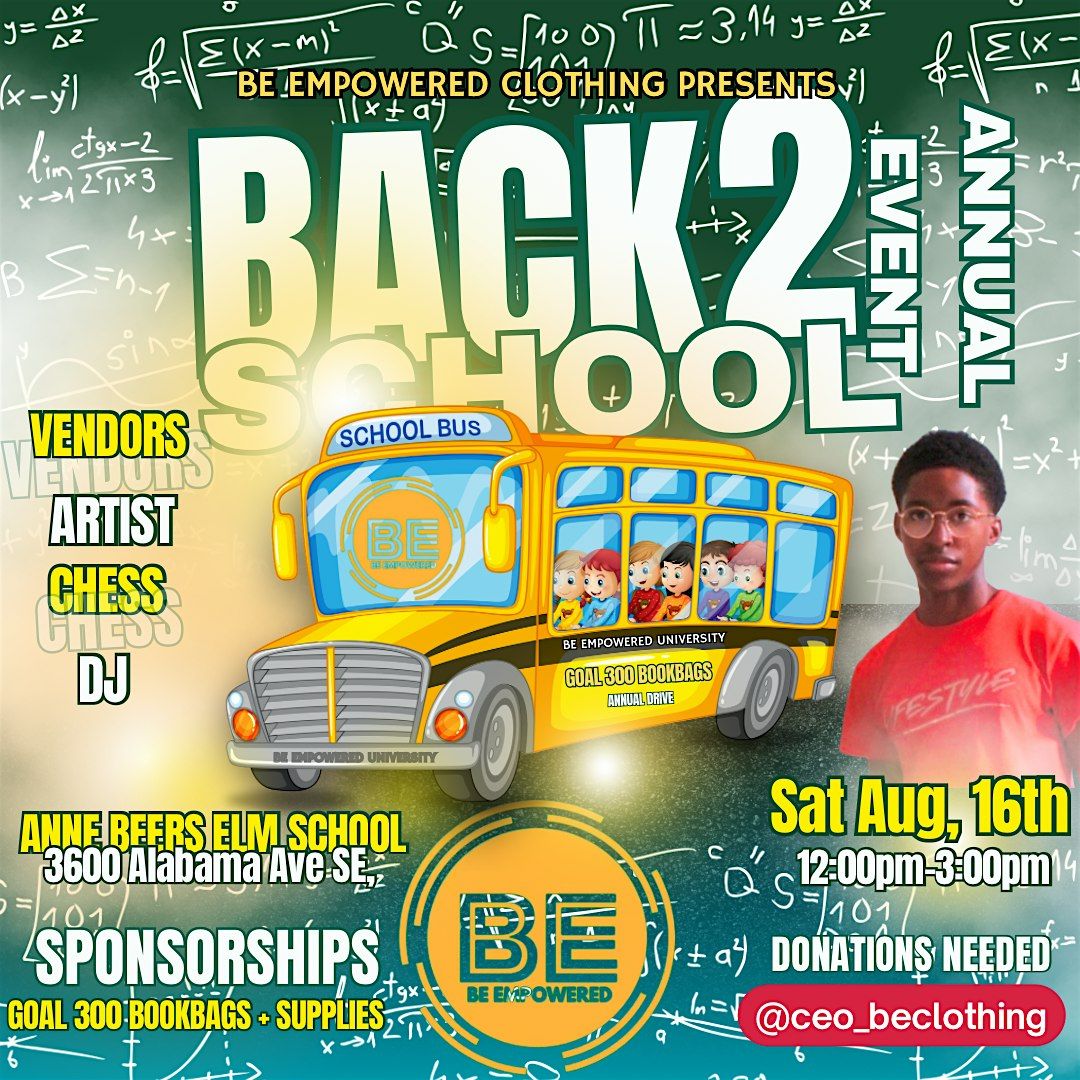 Back to School Event (B.E)
