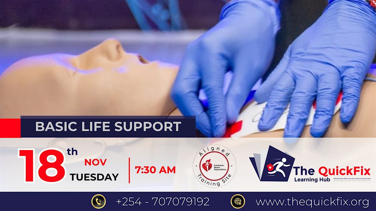 Basic Life Support Course - NOVEMBER Edition