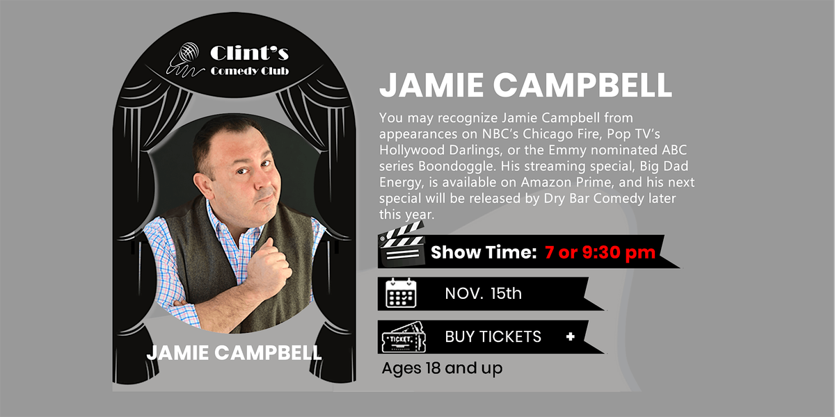 Comedian Jamie Campbell