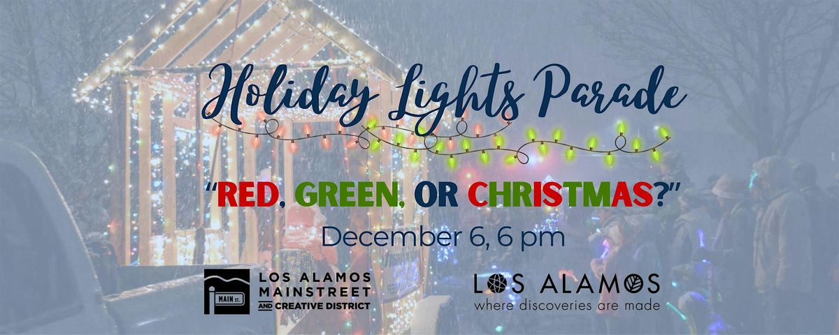 Los Alamos Holiday Lights Parade 2025