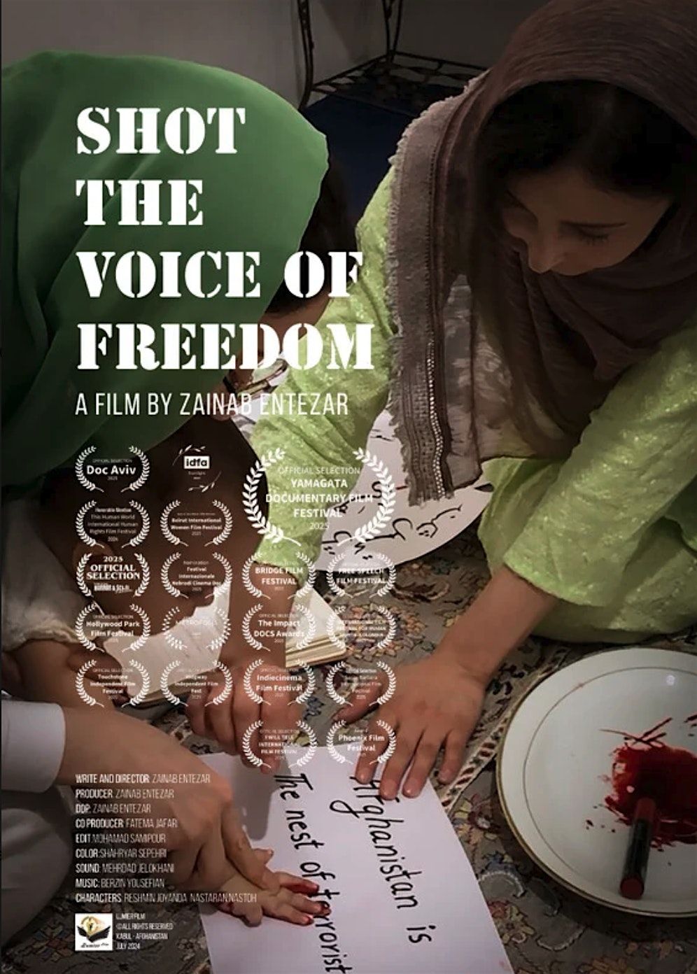 Shot the Voice of Freedom - Film Festival at Hollywood Park - LA Premiere!