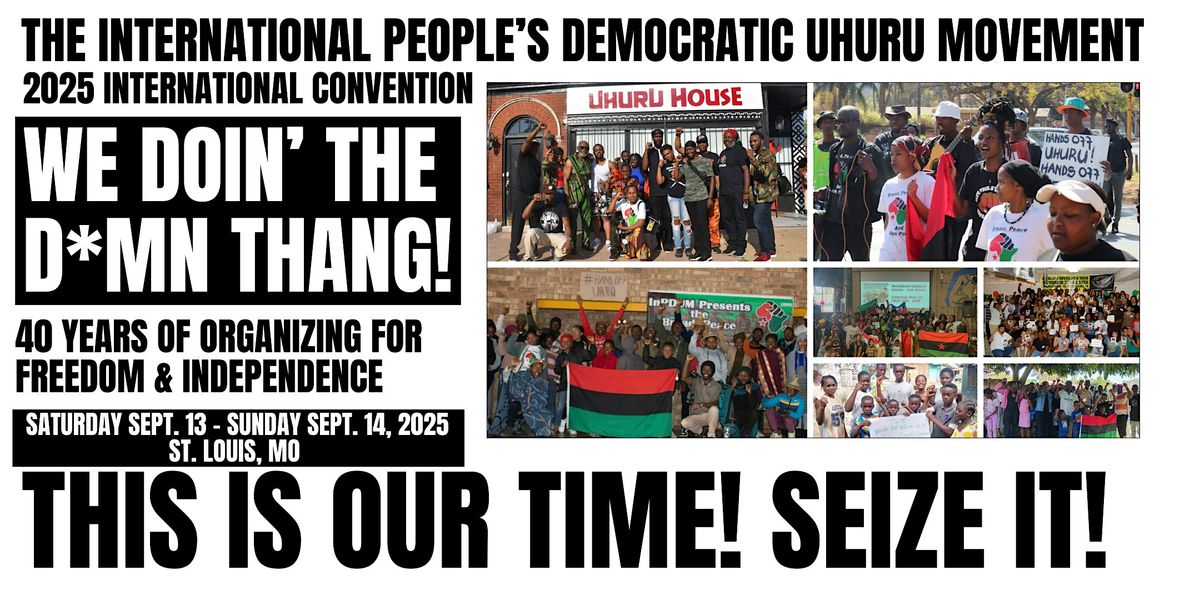 InPDUM 2025 Convention: We Doin' the D*mn Thang!