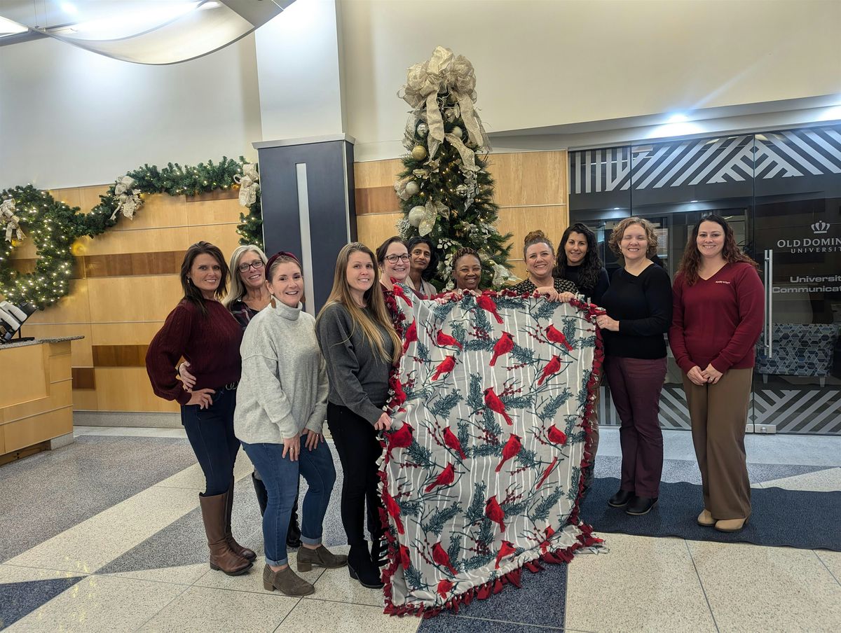 Holiday Blankets for Charity Event