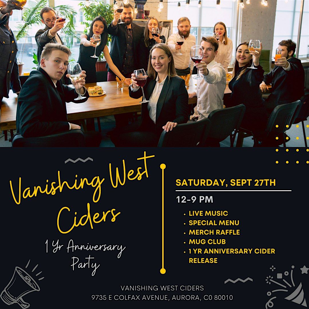 1st Year Anniversary Party!