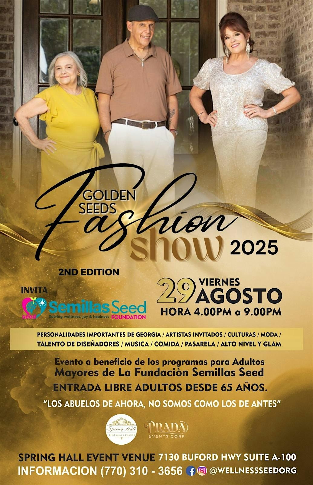 Golden Seeds Fashion Show 2025 2nd Edition - Desfile de Adultos Mayores