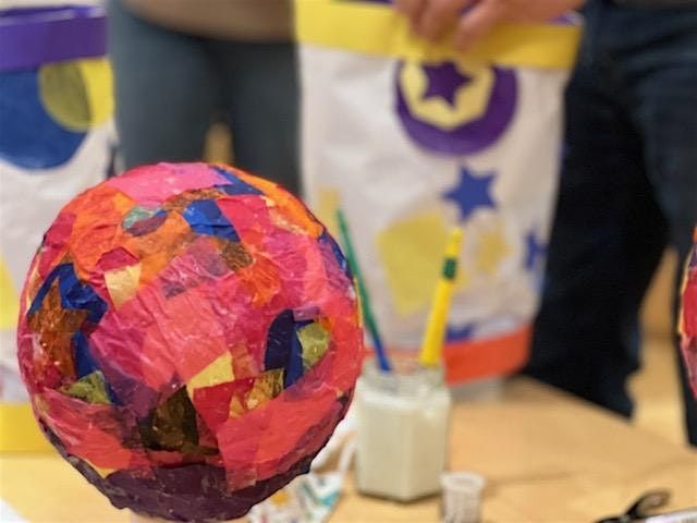 Laternebasteln \/ Lantern Crafting - Family event at Pusteblume