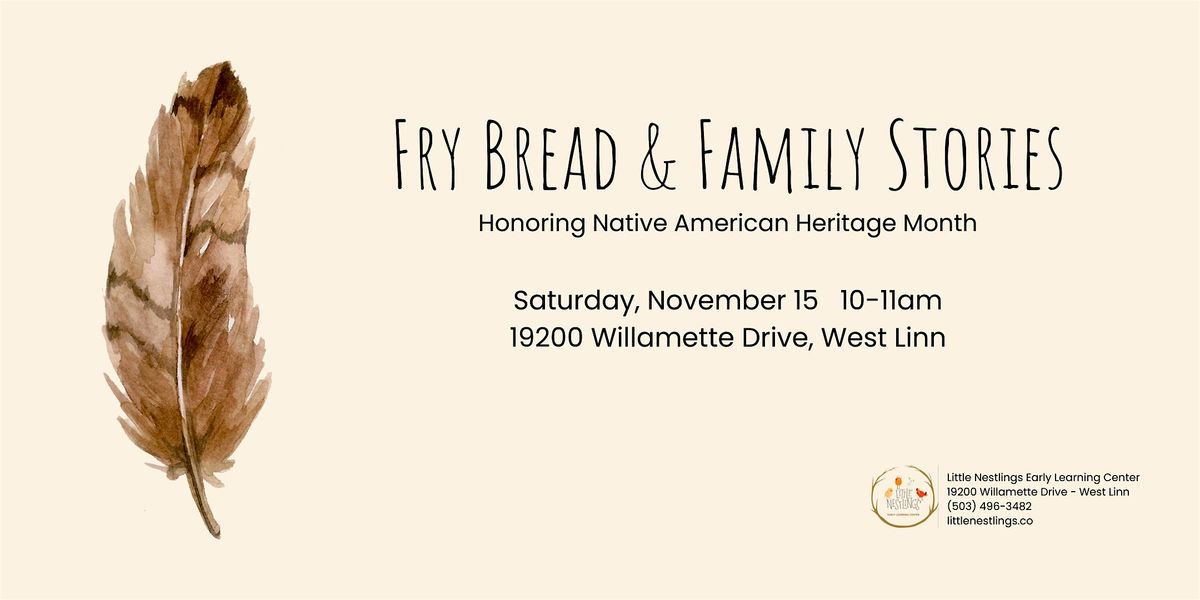 Fry Bread & Family Stories