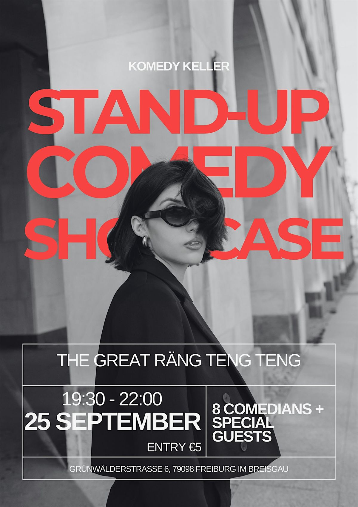 Komedy Keller Presents: International Stand-Up at The Great R\u00e4ng Teng Teng