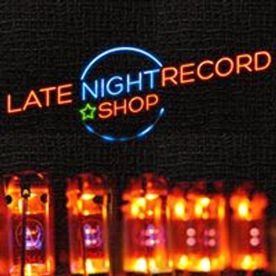Late Night Record Shop