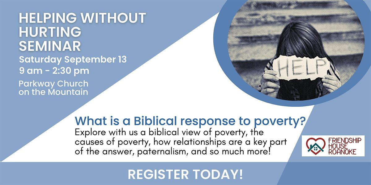 Helping Without Hurting Seminar