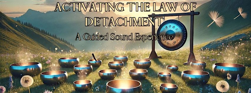 Soundbath Meditation: Law Of Detachment