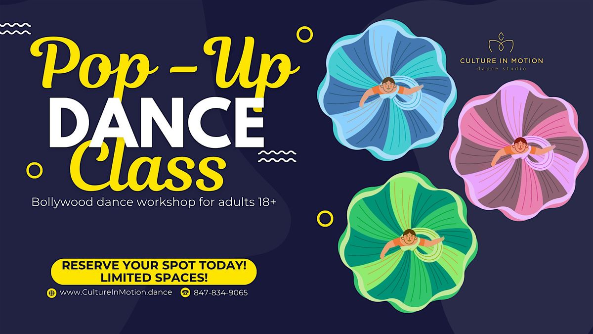 Adult Bollywood Pop-Up Class