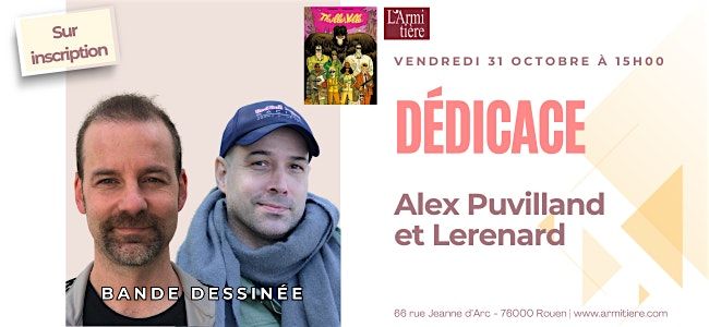 D\u00e9dicace avec Alex Puvilland et Lerenard