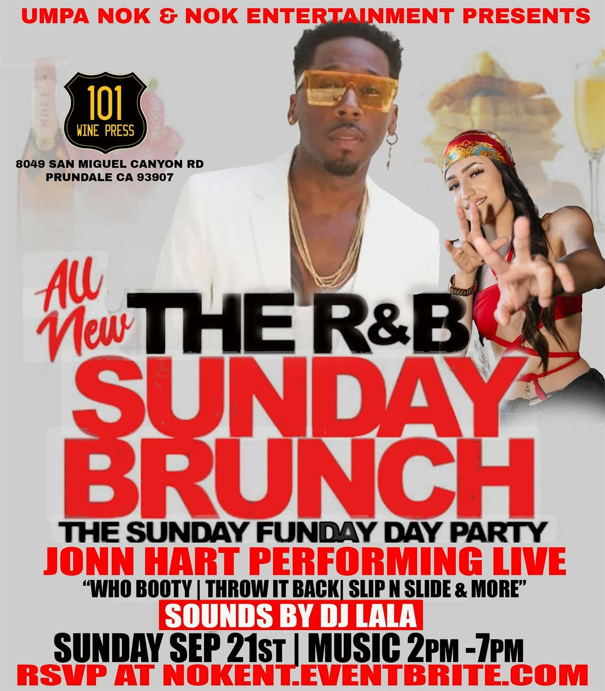 THE R&B SUNDAY BRUNCH WITH JONN HART