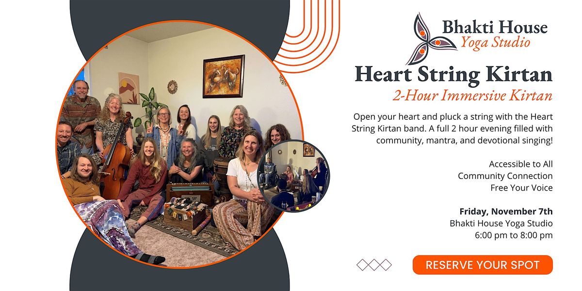 Heart String Kirtan Evening (November)