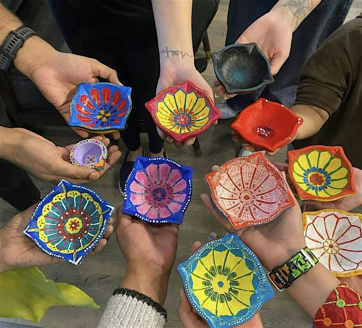 Diwali Art Social: Diya Painting Workshop