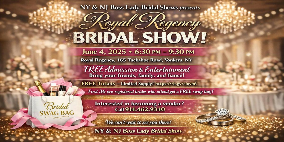 Royal Regency Hotel Bridal Show 6 4 26