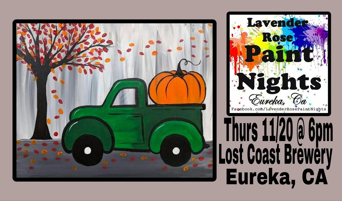 Vintage Truck Paint Night at Lost Coast Brewery & Cafe