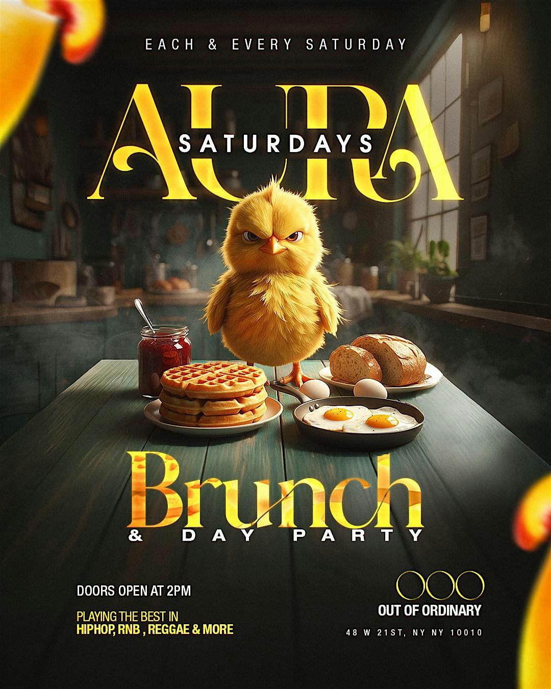 Aura Saturdays Brunch & Day Party