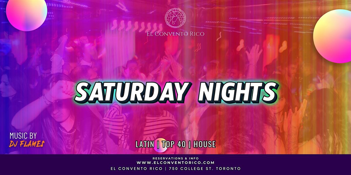 Saturday Nights Party - Nov 22nd