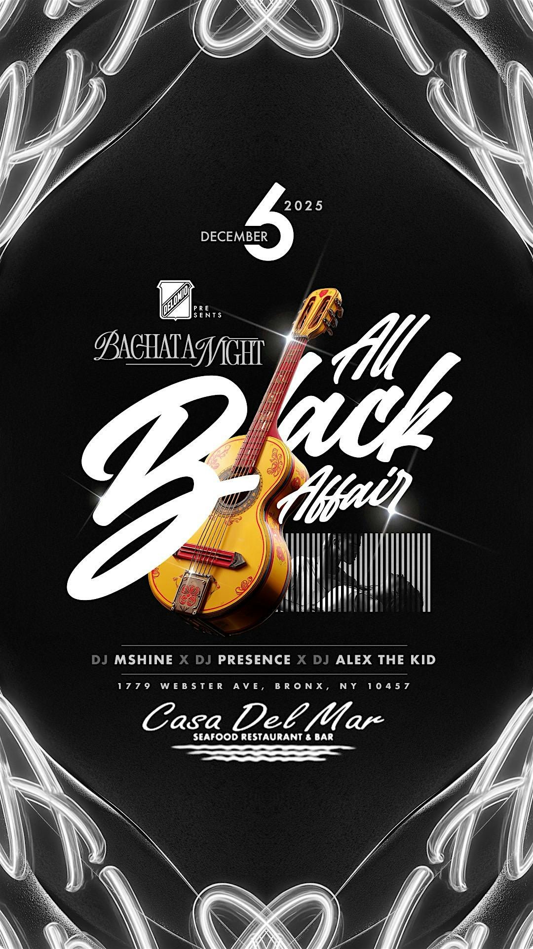 Bachata Night: All Black Affair