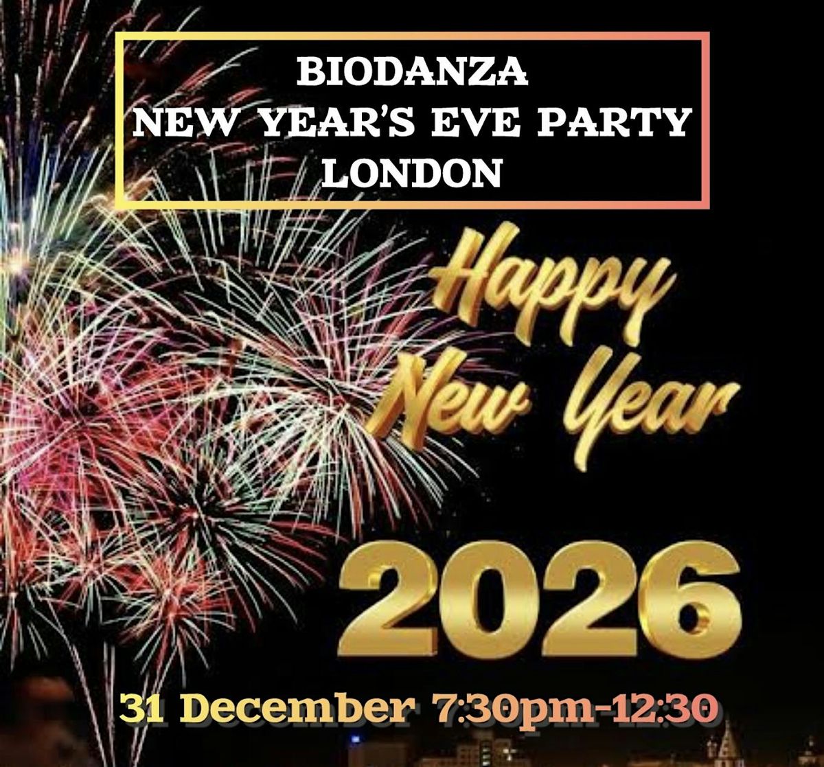 New Year's Eve Biodanza Party in London