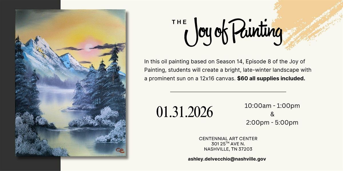 Bob Ross: On a Clear Day