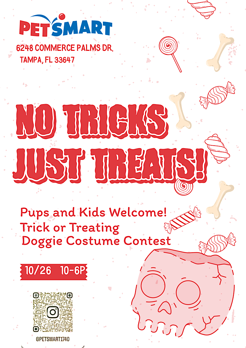 PETSMART TRICK-OR-TREAT!