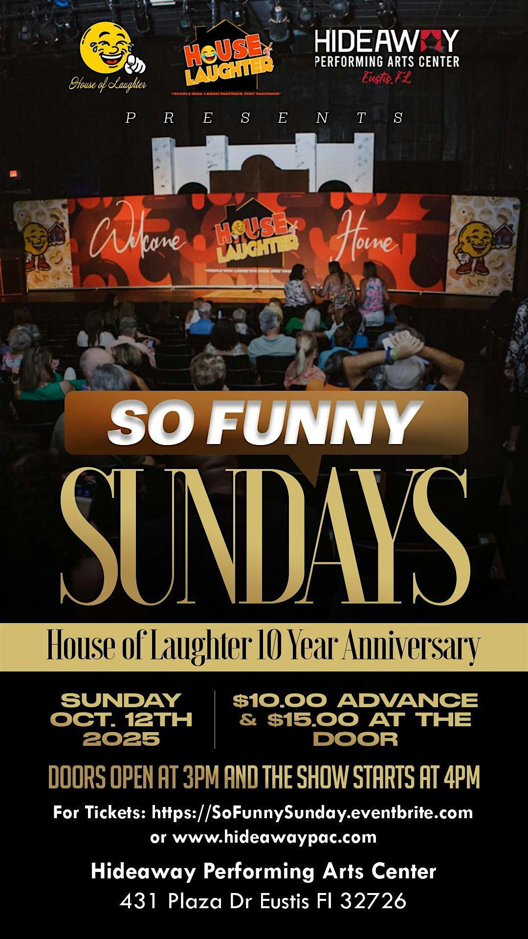 So Funny Sundays Comedy Show