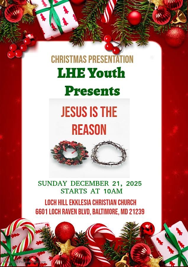LHE Christmas Presentation - Jesus is the Reason