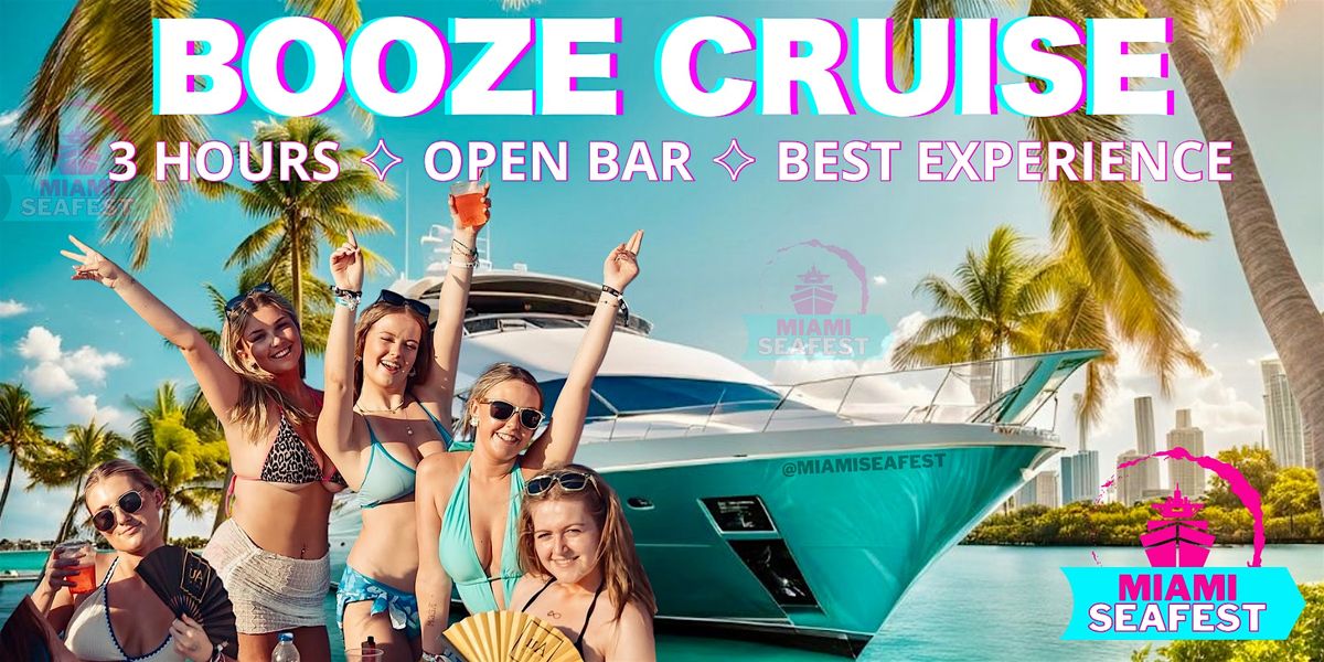BOOZE CRUISE - 3 HOURS - OPEN BAR