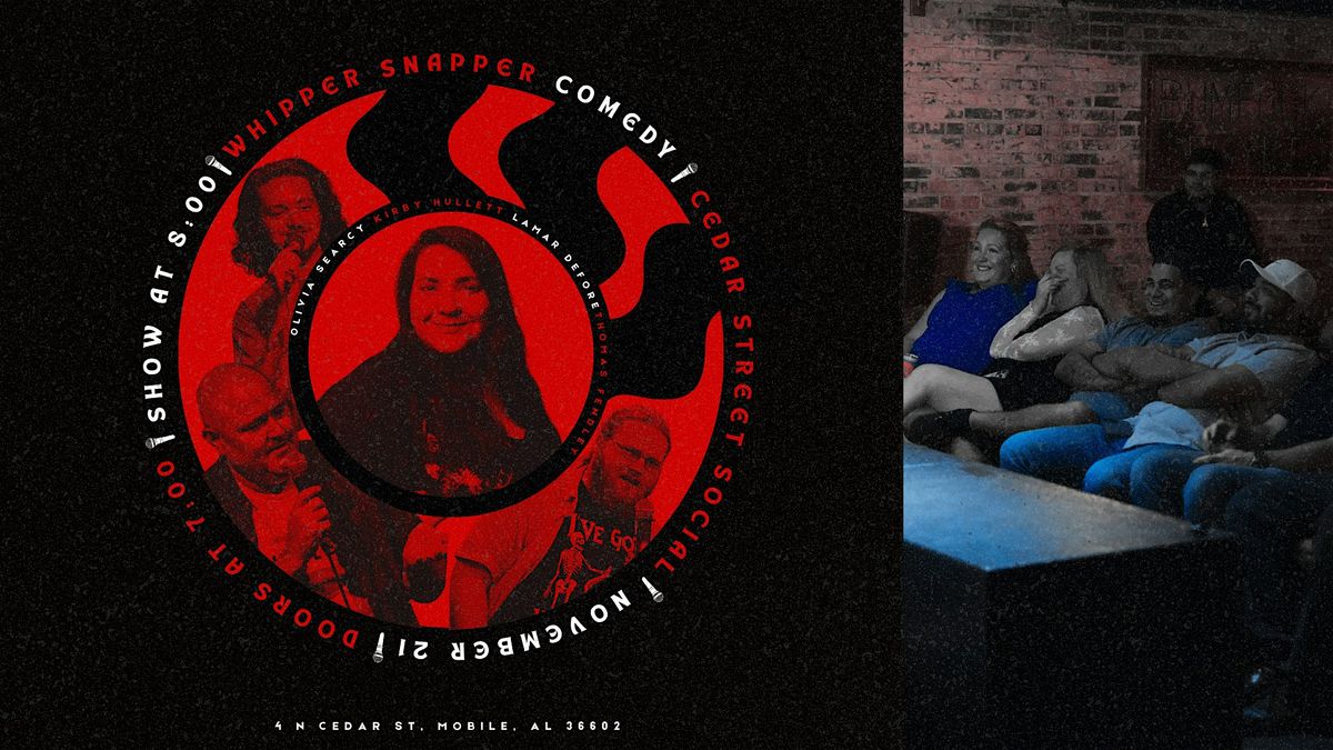 Comedy Night at Cedar Street Social Presented by Whipper Snapper Comedy