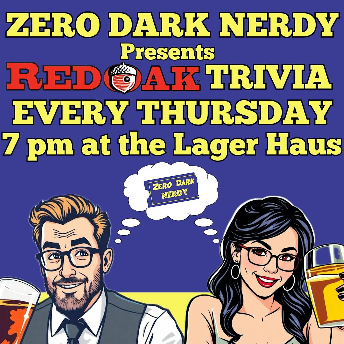 Trivia Night at The Lager Haus at Red Oak Brewery