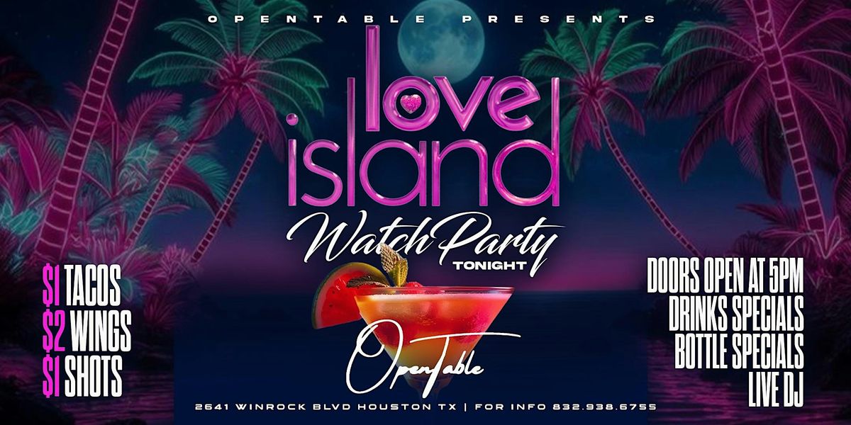 Love Island Watch Party