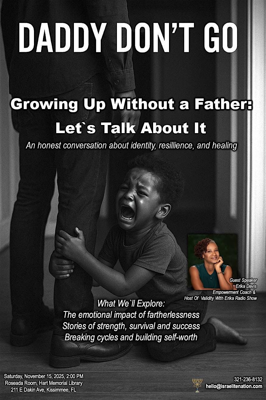 Growing Up Without A Father: Let's Talk About It