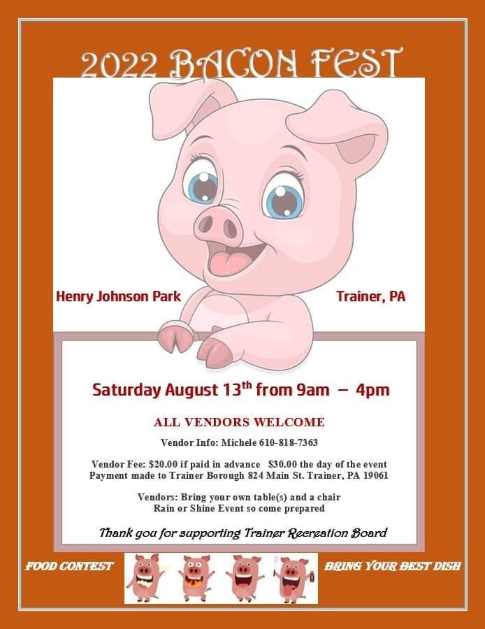 Bacon Fest 2022 Flea Markets in the Park Henry Johnson Park