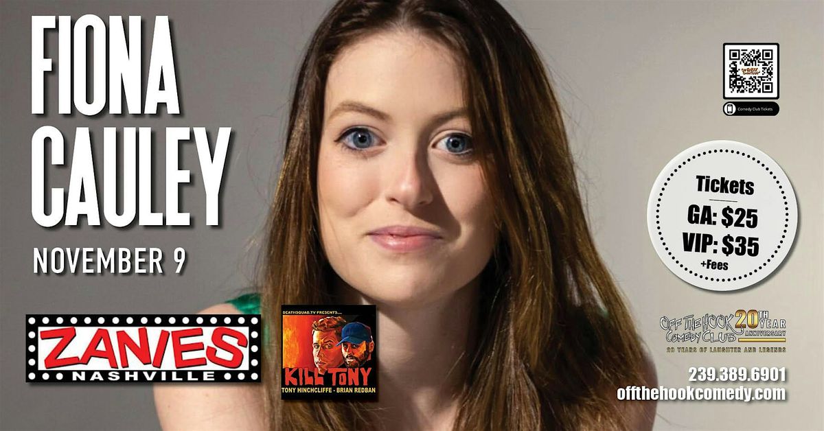 Comedian Fiona Cauley Live In Naples, Florida!