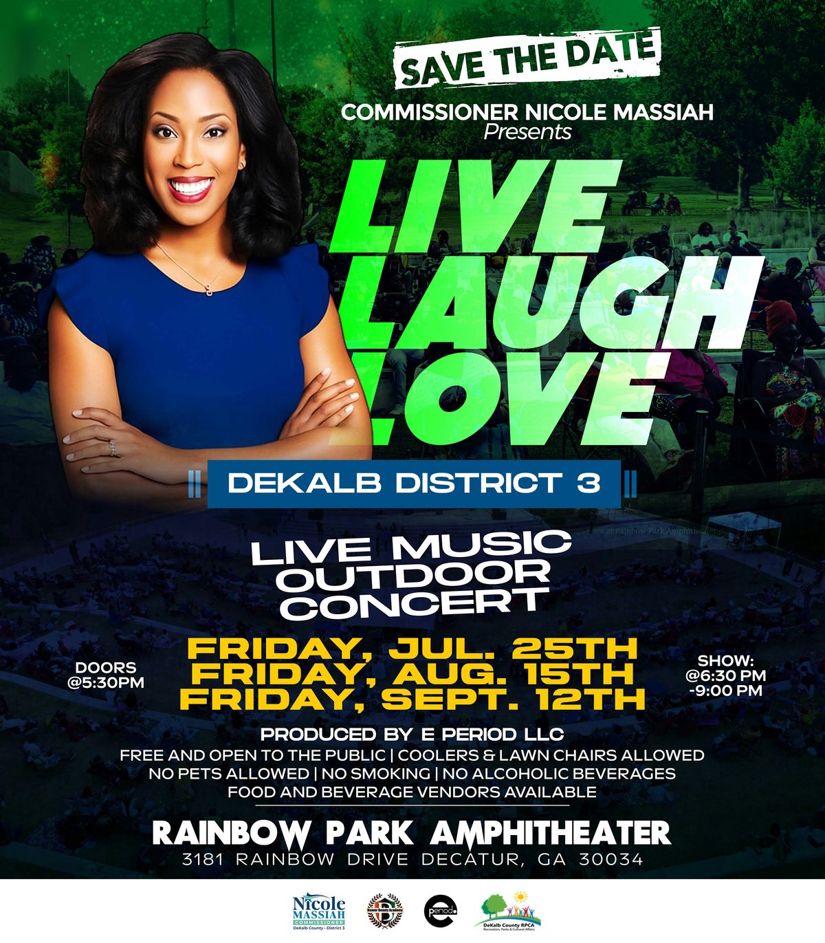 Live, Laugh, Love DeKalb District 3