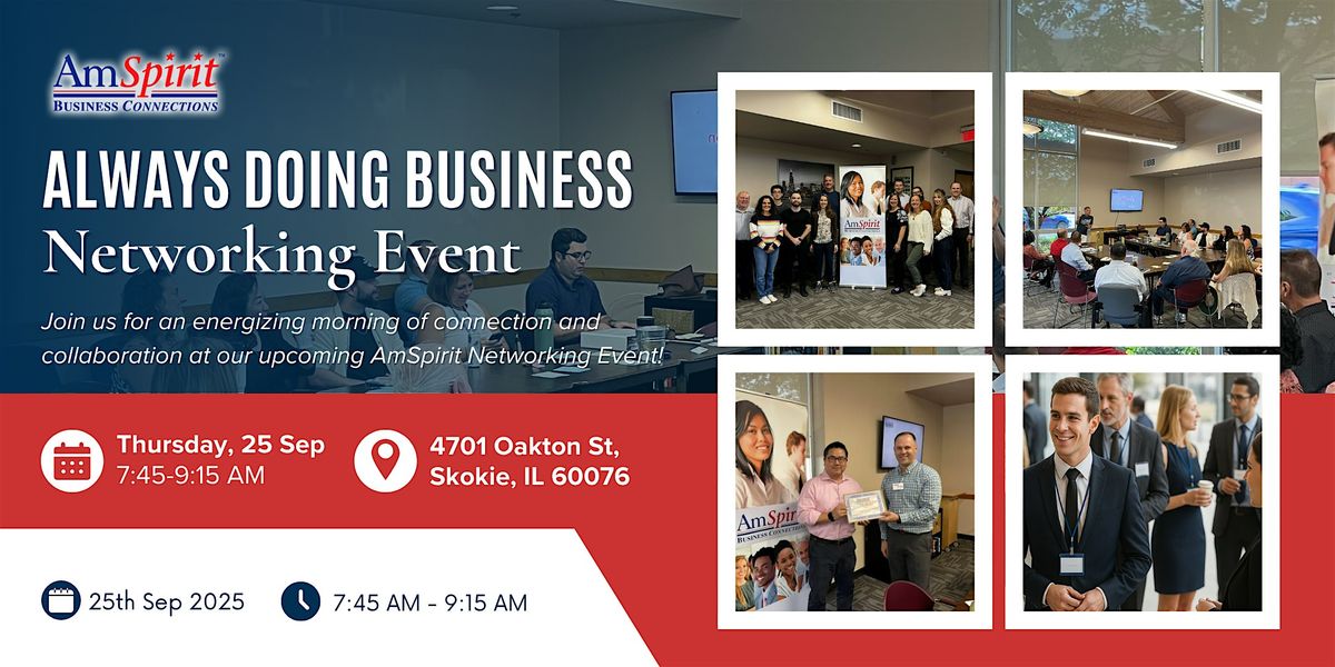 "Always Doing Business" Open Networking Guest Day
